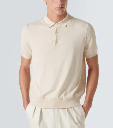 Loro Piana Ice Wish cotton polo shirt | Thumbnail 4 Loro Piana Ice Wish cotton polo shirt | Thumbnail 4