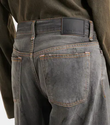 Acne Studios 2006F distressed low-rise wide-leg jeans | Thumbnail 4 Acne Studios 2006F distressed low-rise wide-leg jeans | Thumbnail 4