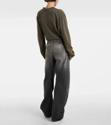 Acne Studios 2006F distressed low-rise wide-leg jeans | Thumbnail 6 Acne Studios 2006F distressed low-rise wide-leg jeans | Thumbnail 6