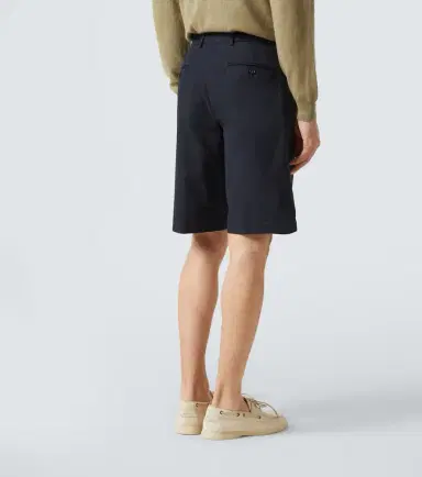 Loro Piana Jarno cotton-blend Bermuda shorts | Thumbnail 2 Loro Piana Jarno cotton-blend Bermuda shorts | Thumbnail 2