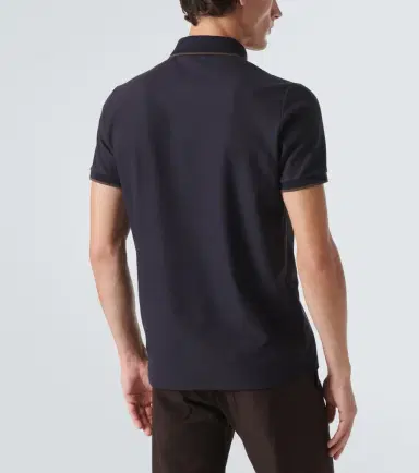 Loro Piana Brentwood cotton-blend piqué polo shirt | Thumbnail 4 Loro Piana Brentwood cotton-blend piqué polo shirt | Thumbnail 4
