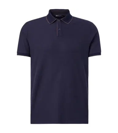 Loro Piana Brentwood cotton-blend piqué polo shirt | Thumbnail 1 Loro Piana Brentwood cotton-blend piqué polo shirt | Thumbnail 1