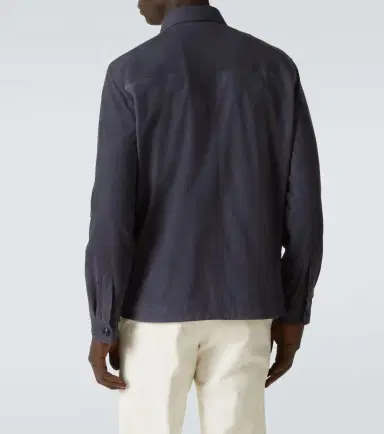 Loro Piana Lowe suede overshirt | Thumbnail 3 Loro Piana Lowe suede overshirt | Thumbnail 3