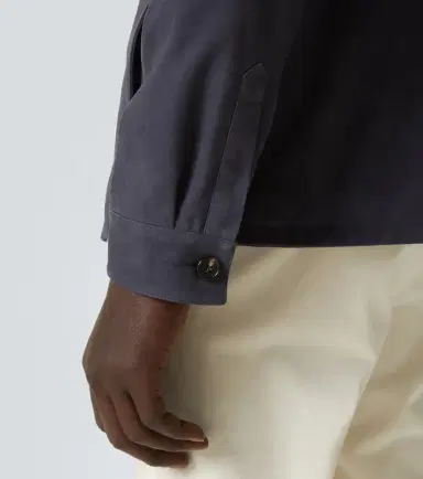 Loro Piana Lowe suede overshirt | Thumbnail 6 Loro Piana Lowe suede overshirt | Thumbnail 6