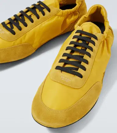 Prada Collapse Re-Nylon suede-trimmed sneakers | Thumbnail 6 Prada Collapse Re-Nylon suede-trimmed sneakers | Thumbnail 6