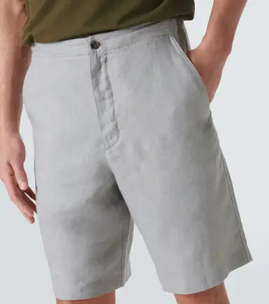 Loro Piana Nolan linen Bermuda shorts | Thumbnail 3 Loro Piana Nolan linen Bermuda shorts | Thumbnail 3