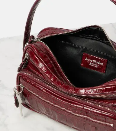 Acne Studios Camero croc-effect leather shoulder bag | Thumbnail 2 Acne Studios Camero croc-effect leather shoulder bag | Thumbnail 2