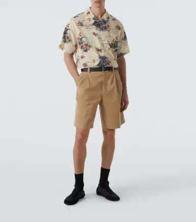 Prada Cotton Bermuda shorts | Thumbnail 2 Prada Cotton Bermuda shorts | Thumbnail 2