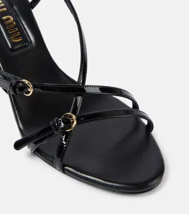 Miu Miu 55 patent leather sandals | Thumbnail 2 Miu Miu 55 patent leather sandals | Thumbnail 2