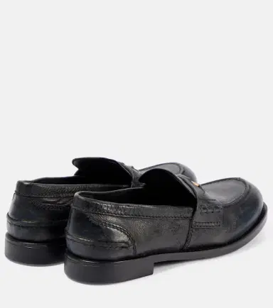 Miu Miu Leather penny loafers | Thumbnail 4 Miu Miu Leather penny loafers | Thumbnail 4