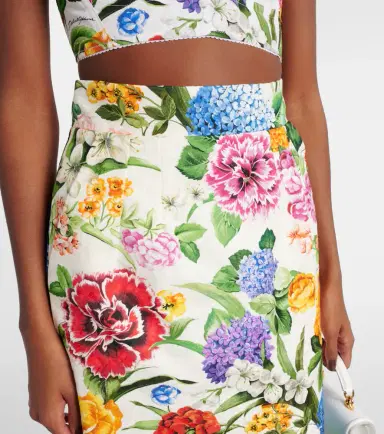 Dolce & Gabbana Floral cotton brocade pencil skirt | Thumbnail 2 Dolce & Gabbana Floral cotton brocade pencil skirt | Thumbnail 2