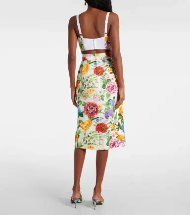 Dolce & Gabbana Floral cotton brocade pencil skirt | Thumbnail 4 Dolce & Gabbana Floral cotton brocade pencil skirt | Thumbnail 4