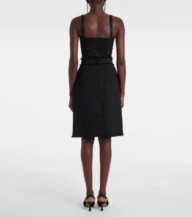 Dolce & Gabbana DG wool-blend tweed midi skirt | Thumbnail 3 Dolce & Gabbana DG wool-blend tweed midi skirt | Thumbnail 3