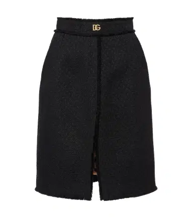 Dolce & Gabbana DG wool-blend tweed midi skirt | Thumbnail 1 Dolce & Gabbana DG wool-blend tweed midi skirt | Thumbnail 1