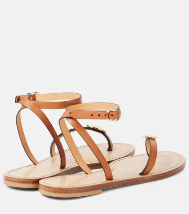 Amanu Senegal leather sandals | Thumbnail 2 Amanu Senegal leather sandals | Thumbnail 2