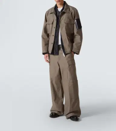 Sacai Cotton cargo pants | Thumbnail 4 Sacai Cotton cargo pants | Thumbnail 4