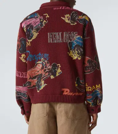 Sacai Car Race zip-up sweater | Thumbnail 3 Sacai Car Race zip-up sweater | Thumbnail 3