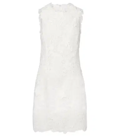 Monique Lhuillier Floral lace minidress | Thumbnail 1 Monique Lhuillier Floral lace minidress | Thumbnail 1