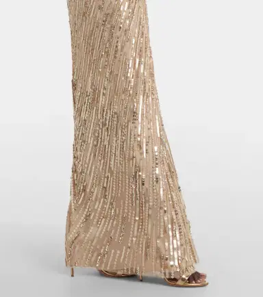 Jenny Packham Zola sequined tulle gown | Thumbnail 2 Jenny Packham Zola sequined tulle gown | Thumbnail 2