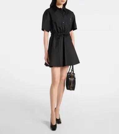 Prada Re-Nylon minidress | Thumbnail 4 Prada Re-Nylon minidress | Thumbnail 4