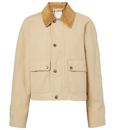 Burberry Cotton gabardine jacket | Thumbnail 1 Burberry Cotton gabardine jacket | Thumbnail 1