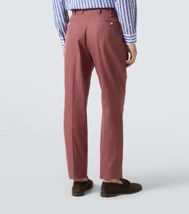 dunhill Cotton straight pants | Thumbnail 3 dunhill Cotton straight pants | Thumbnail 3