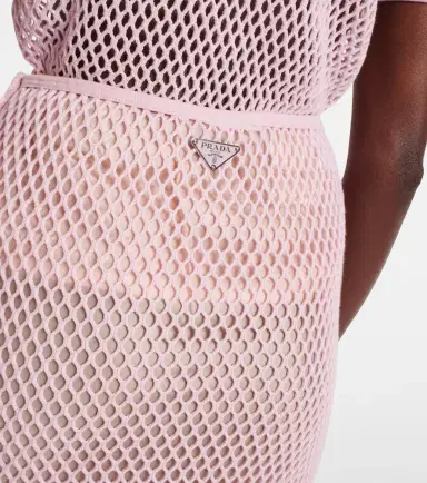 Prada Crochet midi skirt | Thumbnail 4 Prada Crochet midi skirt | Thumbnail 4