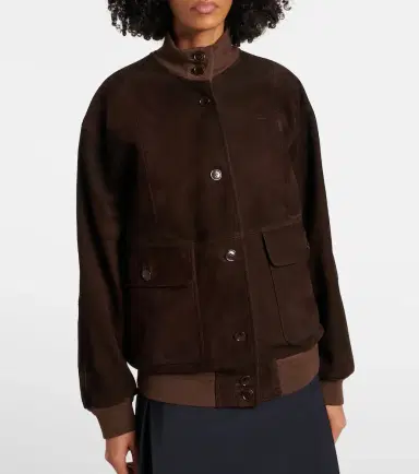 Prada Suede jacket | Thumbnail 2 Prada Suede jacket | Thumbnail 2