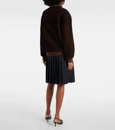 Prada Suede jacket | Thumbnail 4 Prada Suede jacket | Thumbnail 4