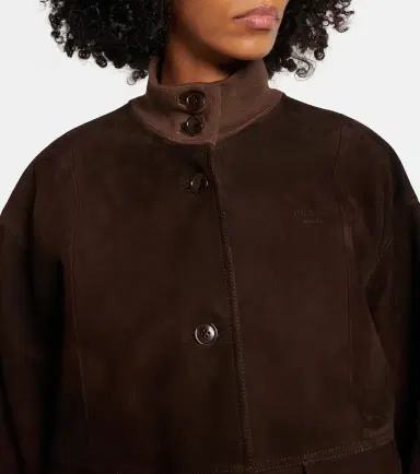 Prada Suede jacket | Thumbnail 6 Prada Suede jacket | Thumbnail 6
