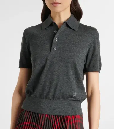 Burberry Wool polo shirt | Thumbnail 6 Burberry Wool polo shirt | Thumbnail 6