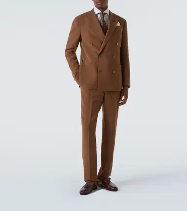 dunhill Linen tapered pants | Thumbnail 2 dunhill Linen tapered pants | Thumbnail 2