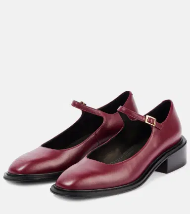 Souliers Martinez Penelope leather ballet flats | Thumbnail 4 Souliers Martinez Penelope leather ballet flats | Thumbnail 4