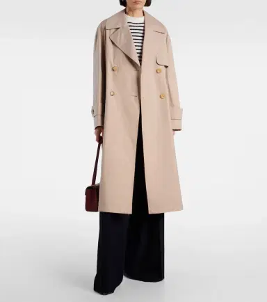 Max Mara Mtrench cotton-blend twill trench coat | Thumbnail 2 Max Mara Mtrench cotton-blend twill trench coat | Thumbnail 2