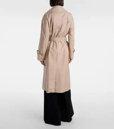Max Mara Mtrench cotton-blend twill trench coat | Thumbnail 4 Max Mara Mtrench cotton-blend twill trench coat | Thumbnail 4