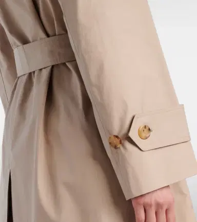 Max Mara Mtrench cotton-blend twill trench coat | Thumbnail 5 Max Mara Mtrench cotton-blend twill trench coat | Thumbnail 5