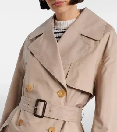 Max Mara Mtrench cotton-blend twill trench coat | Thumbnail 6 Max Mara Mtrench cotton-blend twill trench coat | Thumbnail 6