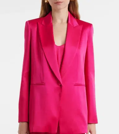 Max Mara Galazia satin blazer | Thumbnail 6 Max Mara Galazia satin blazer | Thumbnail 6