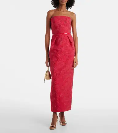 Max Mara Manto off-shoulder maxi dress | Thumbnail 2 Max Mara Manto off-shoulder maxi dress | Thumbnail 2