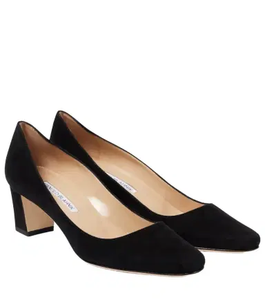 Manolo Blahnik Okkatopla 50 suede pumps | Thumbnail 1 Manolo Blahnik Okkatopla 50 suede pumps | Thumbnail 1