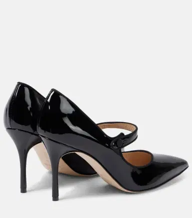 Manolo Blahnik Campari 90 patent leather pumps | Thumbnail 3 Manolo Blahnik Campari 90 patent leather pumps | Thumbnail 3