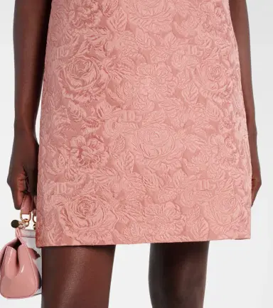 Dolce & Gabbana Floral matelassé jacquard minidress | Thumbnail 5 Dolce & Gabbana Floral matelassé jacquard minidress | Thumbnail 5