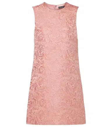 Dolce & Gabbana Floral matelassé jacquard minidress | Thumbnail 1 Dolce & Gabbana Floral matelassé jacquard minidress | Thumbnail 1