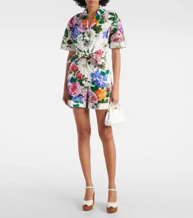 Dolce & Gabbana Floral cotton shorts | Thumbnail 2 Dolce & Gabbana Floral cotton shorts | Thumbnail 2
