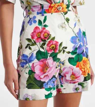 Dolce & Gabbana Floral cotton shorts | Thumbnail 3 Dolce & Gabbana Floral cotton shorts | Thumbnail 3