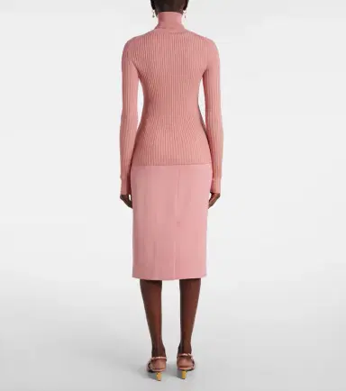 Dolce & Gabbana Ribbed-knit wool-blend sweater | Thumbnail 2 Dolce & Gabbana Ribbed-knit wool-blend sweater | Thumbnail 2