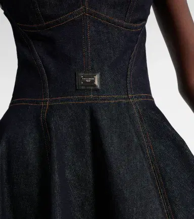 Dolce & Gabbana Denim bustier dress | Thumbnail 2 Dolce & Gabbana Denim bustier dress | Thumbnail 2