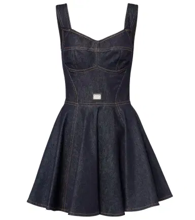Dolce & Gabbana Denim bustier dress | Thumbnail 1 Dolce & Gabbana Denim bustier dress | Thumbnail 1
