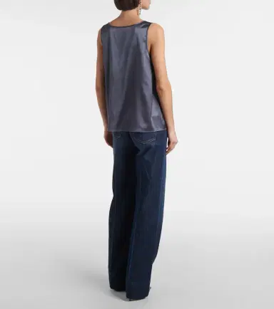 Dolce & Gabbana Silk-blend top | Thumbnail 4 Dolce & Gabbana Silk-blend top | Thumbnail 4