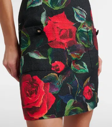 Dolce & Gabbana Floral minidress | Thumbnail 4 Dolce & Gabbana Floral minidress | Thumbnail 4